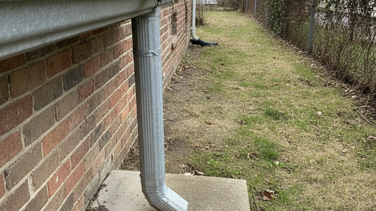 Before and after gutter cleaning documentation photo Elizabeth NJ rental property landlord service Miguel